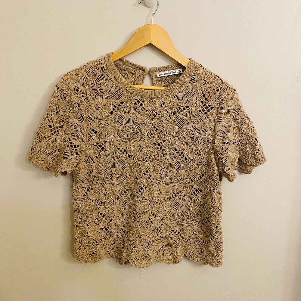 Abercrombie Knit Neutral Top